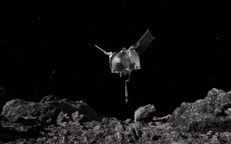 "Space gum" discovered in asteroid Bennu samples, NASA reveals