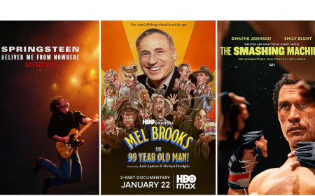 What to Stream: 'The Smashing Machine,' Louis Tomlinson, 'The Beauty' and Bruce Springsteen biopic