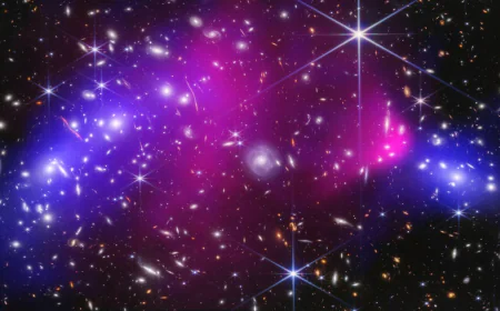 Mysterious dark matter seen in new map of distant galaxies