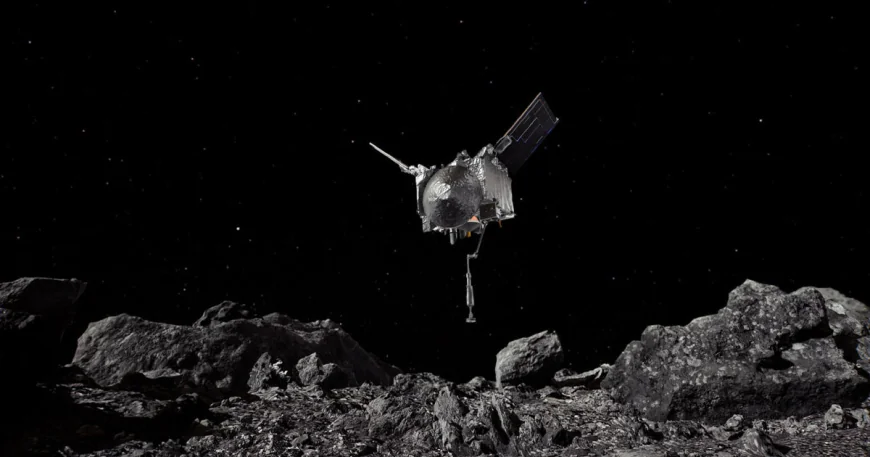 "Space gum" discovered in asteroid Bennu samples, NASA reveals