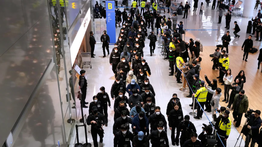 73 South Koreans repatriated from Cambodia to face investigations over online scams