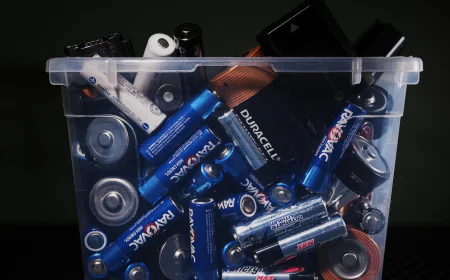 You can give old batteries a new life by safely recycling them