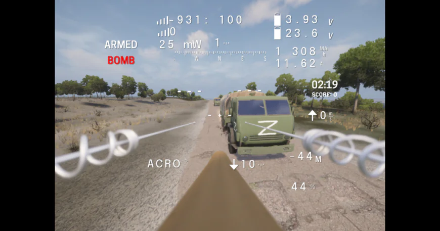 Ukrainian military drone simulator adapted for video gamers in world first
