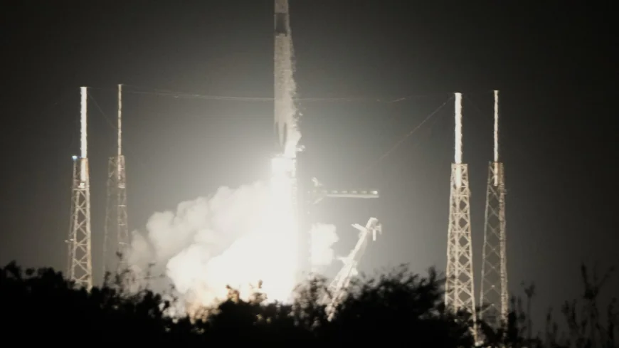 New astronauts launch to the International Space Station after medical evacuation