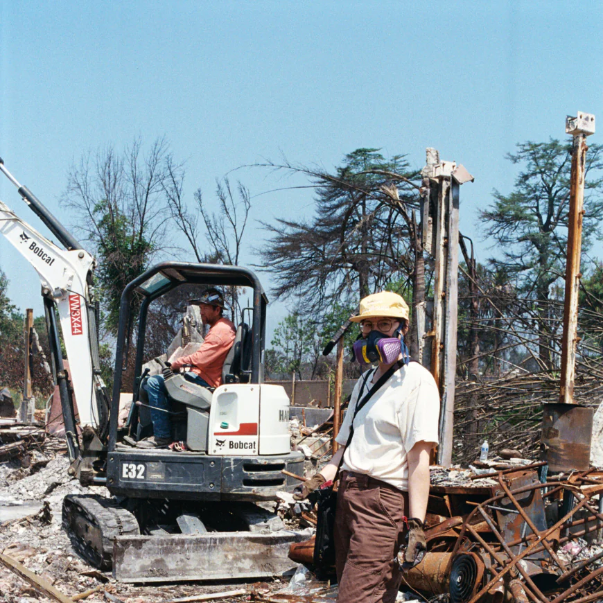 A Chimney in Search of a Home Lands 3,000 Miles Away