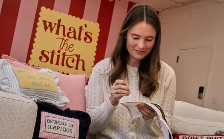 From blacksmithing to needlepoint, young people are embracing ‘grandma hobbies’