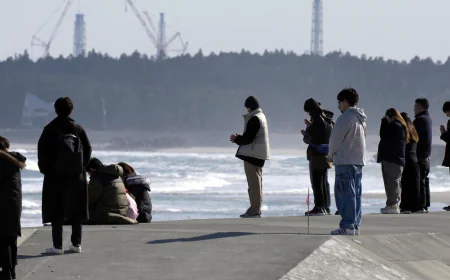 Japan marks 15 years since tsunami disaster as Takaichi pushes more nuclear energy use