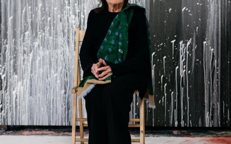 Pat Steir, Painter of Luminous ‘Waterfalls,’ Dies at 87
