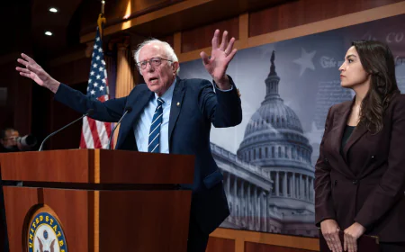 Sanders, Ocasio-Cortez push bill to impose AI data center moratorium