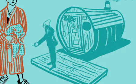 Yearning for Sun, New Yorkers Soak Up the Sauna