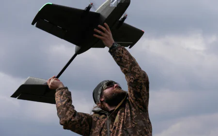 Ukrainians chide German defense boss for jibes about 'Lego' drones