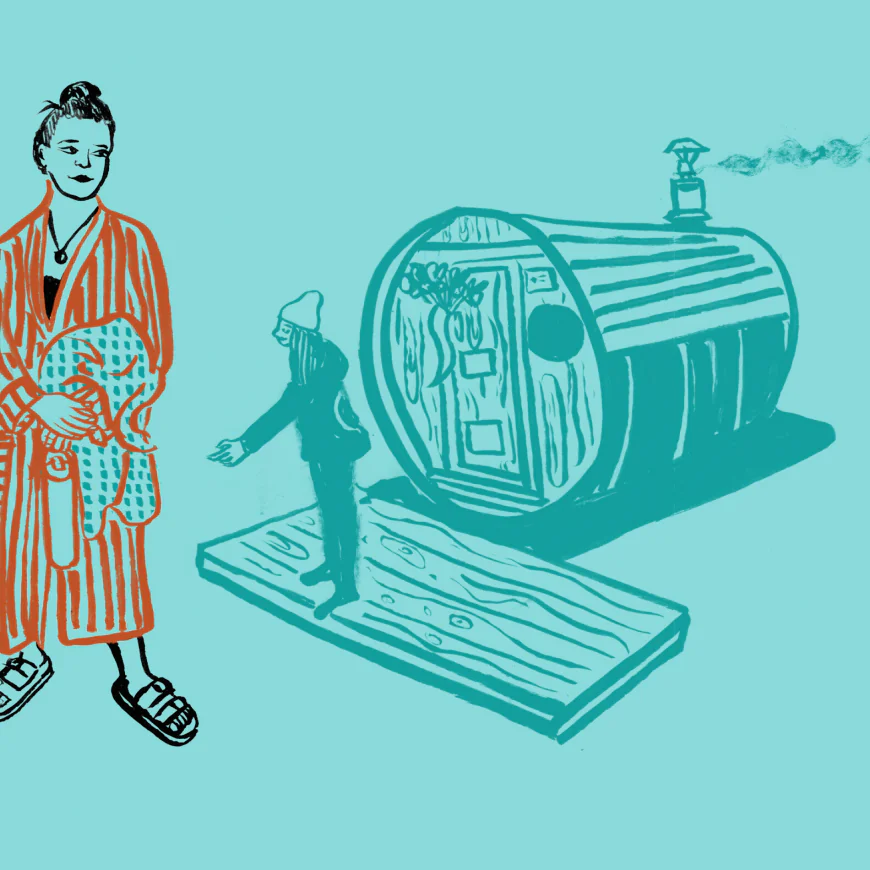 Yearning for Sun, New Yorkers Soak Up the Sauna