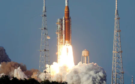 Artemis II astronauts bound for moon after rocketing away on NASA's first lunar voyage in decades