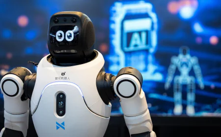 Humanoid robots show off their language and boxing skills in Hong Kong