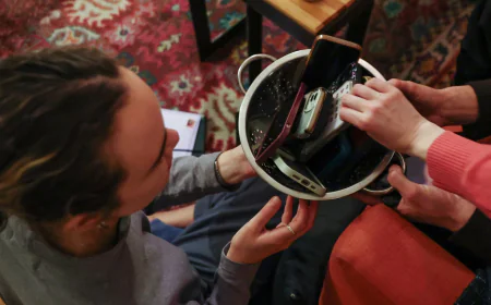 A small but growing movement wants you to put down your phone