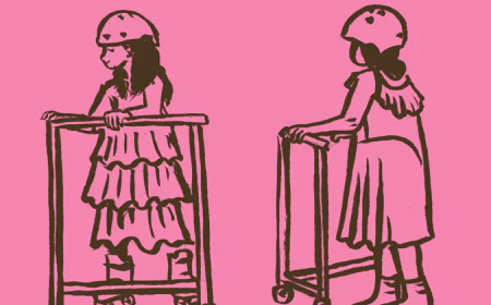 First-Timers Try Rooftop Roller Skating at a Children’s Museum