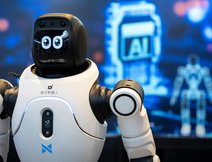 Humanoid robots show off their language and boxing skills in Hong Kong