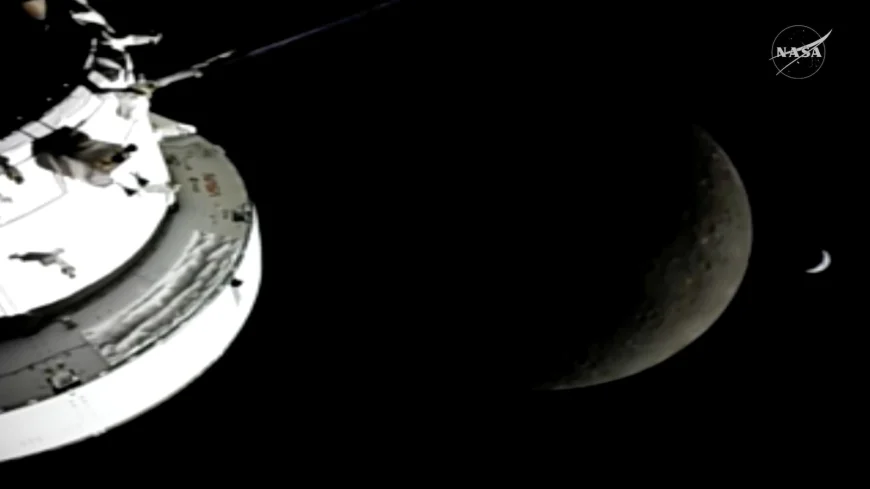 Artemis II breaks Apollo 13’s distance record with daring moon flyby that included a solar eclipse