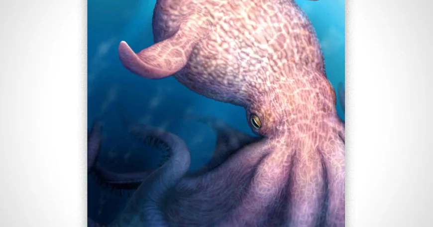 60-foot octopus ruled the seas during age of dinosaurs, fossils show