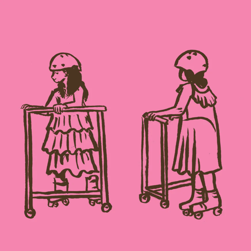 First-Timers Try Rooftop Roller Skating at a Children’s Museum